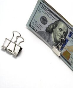 Officemate Silver Binder Clips, Assorted Sizes, 30/Tub (31021) 23 81N f4BwN7L