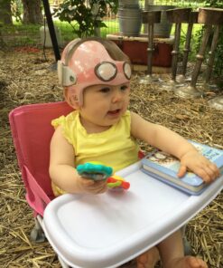 Summer Infant Pop n Sit Portable Booster Chair, Pink Booster Seat for Indoor/Outdoor Use Fast, Easy and Compact Fold, 15x14x15 Inch 39 81N1B LdEUL