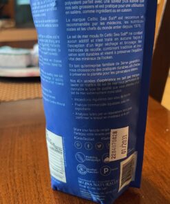 Fine Ground Celtic Sea Salt – (1) 16 Ounce Resealable Bag of Nutritious, Classic Sea Salt, Great for Cooking, Baking, Pickling, Finishing and More, Pantry-Friendly, Gluten-Free 16 Ounce (Pack of 1) 32 81N1WydlSL