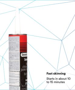 3M Dynatron Auto Seam Sealer Caulk, 550, Grey Color, Permanently Elastic, Fast-Skinning, Non-Staining, Non-Sagging, 12 oz 12 FL OZ 9 81N30QFcyeL