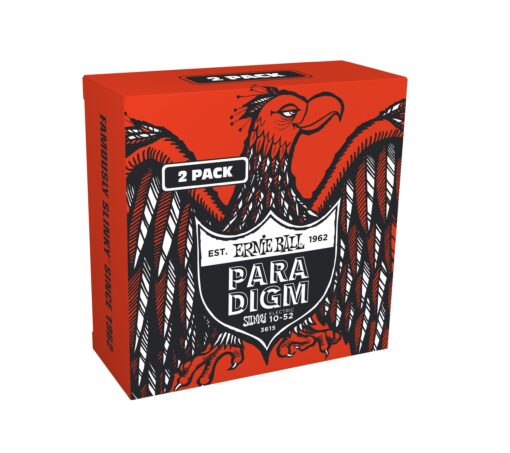 Ernie Ball Skinny Top Heavy Bottom Slinky Paradigm Electric Guitar Strings Amazon Exclusive 2 Pack 10-52 (P03615) Skinny Top Heavy Bottom (10-52) 2-Pack 6-String