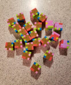 12 Pack Colorful Puzzle Erasers Miniature Pencil Erasers Children Party Favors, Classroom Student Prize Packs, Brain Teasers 19 81N4LiJ 0XL