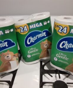 Charmin Ultra Gentle Toilet Paper, 18 Mega Rolls = 72 Regular Rolls 6 Count (Pack of 3) 37 81N63Dkwc L
