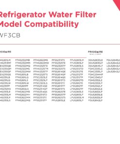 Frigidaire WF3CB Puresource3 Refrigerator Water Filter , White, 1 Count (Pack of 1) WF3CB Water Filter 31 81N7HbY1XJL