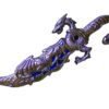 Vulcan Gear 10" Fantasy Dragon Dagger Blade Knife Sword - Choose Your Color Blue 40 81N8mFLxXL