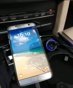 Ailun Car Charger Qualcomm Quick Charge 3.0 Adapter Fast Dual USB Port 35W for iPhone 14 13 11 12 Pro Max X Xs XR SE 2020 Galaxy s20+ S20Ultra, Black Blue 30 81N9co11DJL