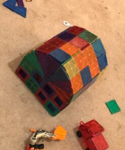 Playmags 100-Piece Magnetic Tiles Building Blocks Set, 3D Magnet Tiles for Kids Boys Girls, Educational STEM Toys for Toddlers… plain 47 81N9gov64iL