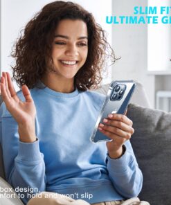 ORIbox for iPhone 12 Case for iPhone 12 Pro Case Clear,with 4 Corners Shockproof Protection,iPhone 12/12 Pro Clear Case for Women Men Girls Boys Kids,Case for iPhone 12/12 Pro Phone Clear 15 81N9ztZe6ZL