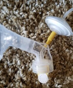 Maymom Flange Adapter Compatible with Spectra S1, Spectra S2; Connects Maymom Breastshield/Maymom Bottle and Spectra Backflow Protector (Maymom Flange Adapter, Yellow) Yellow_2pc 28 81NAFqfJSqL