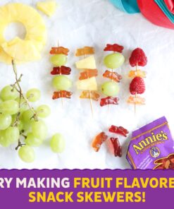 Annie's Organic Bunny Fruit Snacks, Variety Pack, 24 Pouches, 0.8 oz Each - Packaging May Vary 0.8 Ounce (Pack of 24) 31 81NAdKuKY2L