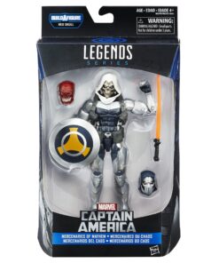 Alternative view of Marvel 6 Inch Legends Mercenaries of Mayhem Taskmaster Action Figure (Build Red Skull)