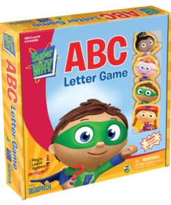 Briarpatch | Super WHY! ABC Letter Game, Includes Finger Puppets, Ages 3+ 6 81NBVBQWeWL