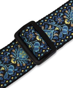 Levy's Leathers M8HT-04 2" Jacquard Weave Hootenanny Style Guitar Strap 9 81NBb9LQYL