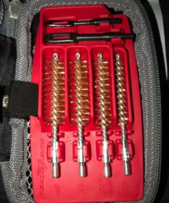 Real Avid Handgun Cleaning Kit: All in One 13 Piece Pistol Cleaning Kit With Cleaning Rod, Bore Brushes, Gun Cleaning Jags & Gun Cleaning Patches For .22 .357 9MM .38 .40 .44 & .45 Caliber Handguns 52 81NCFNJTUaL