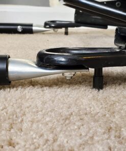 VEVOR Racing Simulator Stand Adjustable Steering Wheel Stand Carbon Steel Racing Wheel Stand fit for Logitech G25, G27, G29, G920, Racing Wheel Gaming Stand, Not Included Wheel,Pedals and Chair Black 54 81NDD0d6b0L