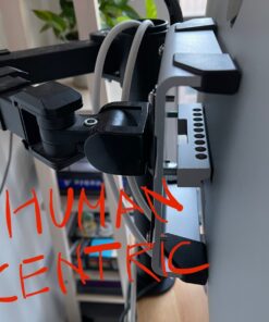 HumanCentric VESA Mount Adapter for iMac 24 Inch (Aluminum), iMac 27 Inch (2009, 2010, 2011), LED Cinema Display, Thunderbolt Displays, Replaces Apple iMac VESA Adapter MD179ZM/A, iMac VESA Kit 42 81NGS0OeyHL