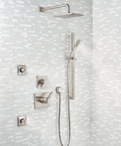 Delta Faucet Vero 3-Setting Shower Handle Diverter Trim Kit, Diverter Valve Trim Kit Chrome, 3 Way Shower Diverter, Delta Diverter Trim, Chrome T11853 (Valve Not Included) 25 81NHCvL9HXL