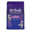Dr Teal's Pure Epsom Salt Soak, Sleep Blend with Melatonin, Lavender & Chamomile Essential Oils, 3 lbs (Packaging May Vary) 3.00 Pound (Pack of 1) 46 81NHFh7RG1L