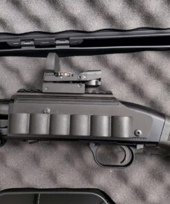 TacStar Industries 1081029 Shotgun Rail Mount, W/Sidesaddle Mossberg, 6,Black 32 81NI7CISLCL