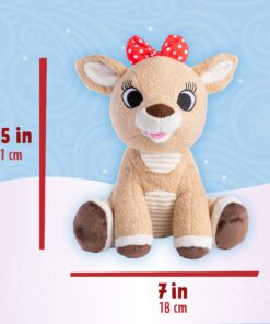 Clarice the Reindeer - Stuffed Animal Plush Toy 11 81NIC4sv7RL
