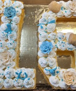 Wilton Letters and Numbers Adjustable Non-Stick Cake Pan Set, 10-Piece Set, Steel Celebrations Set 44 81NJ10Q5hL