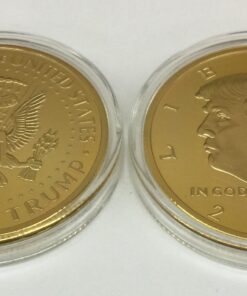 Aizics Mint Trump Coin 2017 Gold Inaugural Eagle Commemorative Donald Trump Coin 38mm. 45th President of The United States of America Certificate of Authenticity M.A.G.A. POTUS 13 81NJYDwsvhL