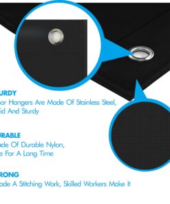 Organization Pocket Chart, Wall File Organizer Folder with 5 File Pockets, 5 Dry-Erase Name Cards Plus 2 Over Door Hooks, 14 X 28 inch 5 Pockets(14” x 28”) Nylon Pockets 10 81NKrOJIAhL