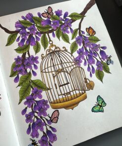 Twilight Garden Coloring Book: Published in Sweden as "Blomstermandala" (Gsp- Trade) Hardcover 53 81NL4h2dLL