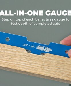 Kreg PRS3400 Precision Router Table Set Up Bars, Set of 7 16 81NMGTVGbuL