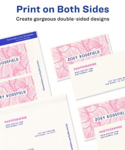 Avery Printable Business Cards, Laser Printers, 250 Cards, 2 x 3.5 (5371) 14 81NNHh0fz4L