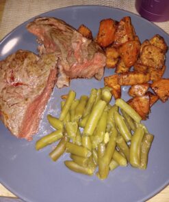 Meat Thermometer Digital, Meat Thermometers for Grilling and Cooking, Waterproof Instant Read Food Thermometer with Accurate Readings, Large LED Backlit Display and Foldable Probe for Kitchen & BBQ Black 36 81NNIQFMWML