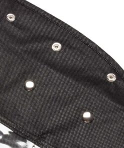 Hanging Jewelry Organizer, Dual Sided Closet Organizers, Earrings Bracelet Necklace Socks Pantyhose Storage Display Bag (Black (40 Pockets & 20 Hook-and-Loop Tabs)) Black (40 Pockets & 20 Hook-and-Loop Tabs) 20 81NNX9MPUqL 1