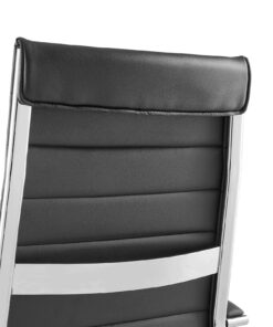 Modway Jive Ribbed High Back Tall Executive Swivel Office Chair With Arms In Black 28 81NNXXCpKwL