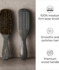 Alternative view of Diane Dbb107 Wave Hair Brush 100% Boar With Wood Handle, 9 Inch