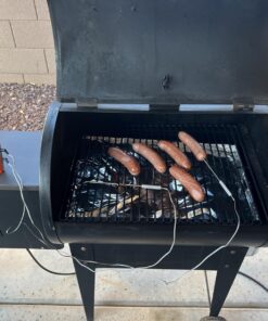 ThermoPro Wireless Meat Thermometer of 650FT for Smoker Oven, Bluetooth Grill Thermometer with Dual Probes, Smart Rechargeable BBQ thermometer for Cooking Turkey Fish Beef 2 Probes 33 81NOpTAY8VL