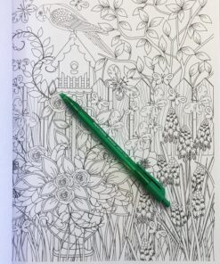 Adult Coloring Books: Floral Garden Coloring Books for Adults Relaxation (Flowers, Animals, and Gardens) 26 81NRbb8j6oL