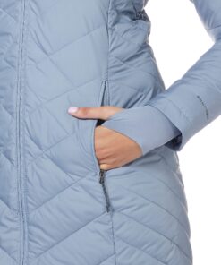 Columbia Women's Heavenly Long Hooded Jacket Tradewinds Grey 3X 11 81NSbb38oYL