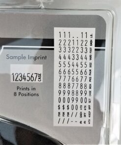 Monarch 925072 Pricemarker, Model 1131, 1 Line, 8 Characters/Line, 7/16 x 7/8 Inches, Label Size,Black Single 18 81NVk6bjyKL
