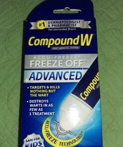 Compound W Freeze Off Advanced Wart Remover with Accu-Freeze, Multicolor, 1 Count 37 81NVnxWgCKL