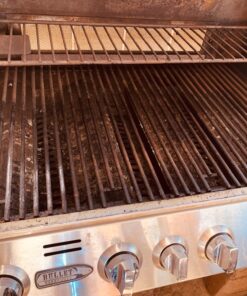 GrillStone Grill Cleaner Starter Set, with Handle and Two Blocks 8 81NVsZSHipL