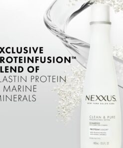 Nexxus Clean and Pure Clarifying Shampoo With ProteinFusion, For Nourished Hair Paraben-Free 13.5 oz 16 81NW907XvEL