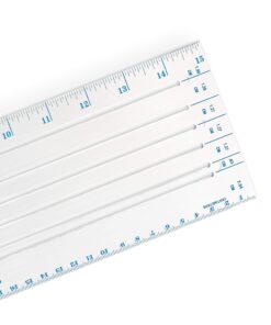 Dritz See-Thru Dressmakers Sewing Ruler, Clear See-Thru Dressmaker's Ruler 5 81NXh6n4ibL