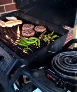 IMUSA USA GAU-80305 Electric Single Burner 1100-Watts, Black 1100W Electric Single Burner 27 81NYLfNyIhL