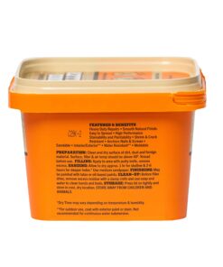 Gorilla All Purpose Wood Filler, 16 Ounce Tub, Natural (Pack of 1) 1 Pack 34 81NZLfRvY1L