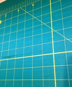 Crafty World 18 x 24 Cutting Mat for Sewing, Self Healing Double Sided Quilting Crafts Mat - Fabric Cutting Mat - Non Slip surface - Rotary Cutting Board A2-18x24 Green 31 81NZR3LGOpL