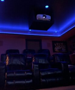 Nexillumi 100 ft LED Lights for Bedroom Music Sync Color Changing RGB LED Strip Rope Lights General Remote, 5050 RGB LED Light Strips(APP+Remote+Mic) 100 Feet 43 81NaNIJIwTL