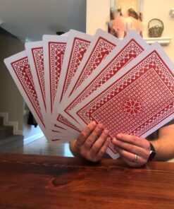 Super Z Outlet Giant Jumbo Deck of Big Playing Cards Fun Full Poker Game Set - Measures 8-1/4" x 11-3/4" 26 81NbLEjRD8L