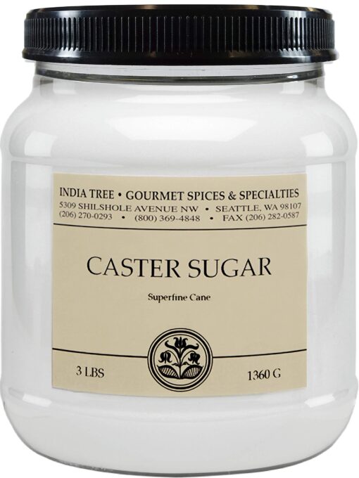 India Tree Caster Sugar, 3 Pound