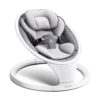 Munchkin® Bluetooth Enabled Lightweight Baby Swing with Natural Sway in 5 Ranges of Motion, Includes Remote Control, White Swing, Grey