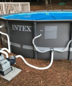 Intex Krystal Clear Sand Filter Pump for Above Ground Pools, 12-inch, 110-120V with GFCI 12 in Pump only 39 81Nc2TAsJ1L